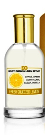 Fresh Squeezed Lemon Scent Linen, Room and Body Spray-