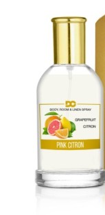 Pink Citron Scent Linen, Room and Body Spray-